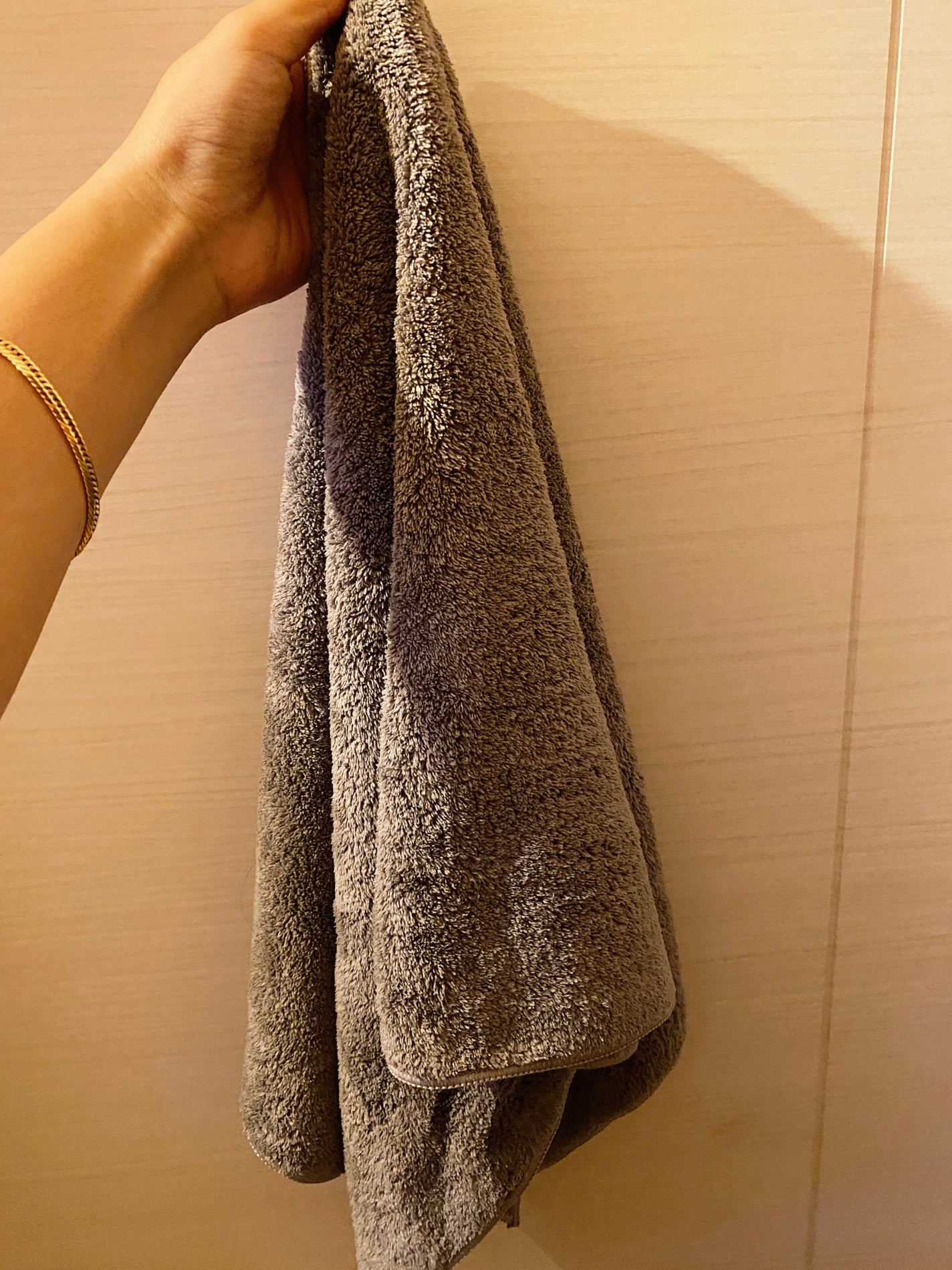 ヘアドライマイクロファイバータオル/ハホニコハッピーライフ/ヘアケアグッズを使ったクチコミ(1枚目)