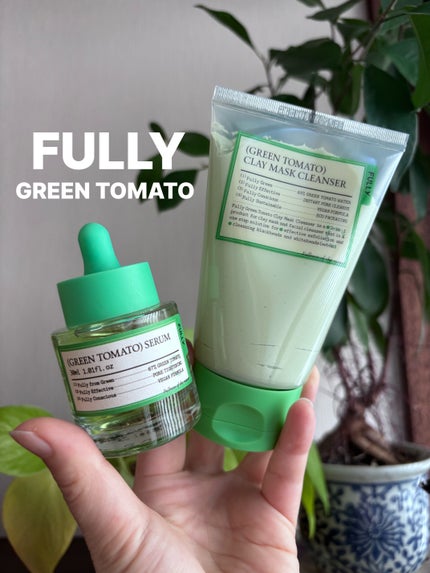 グリーントマトクレイマスククレンザー/FULLY/洗い流すパック・マスクを使ったクチコミ(1枚目)