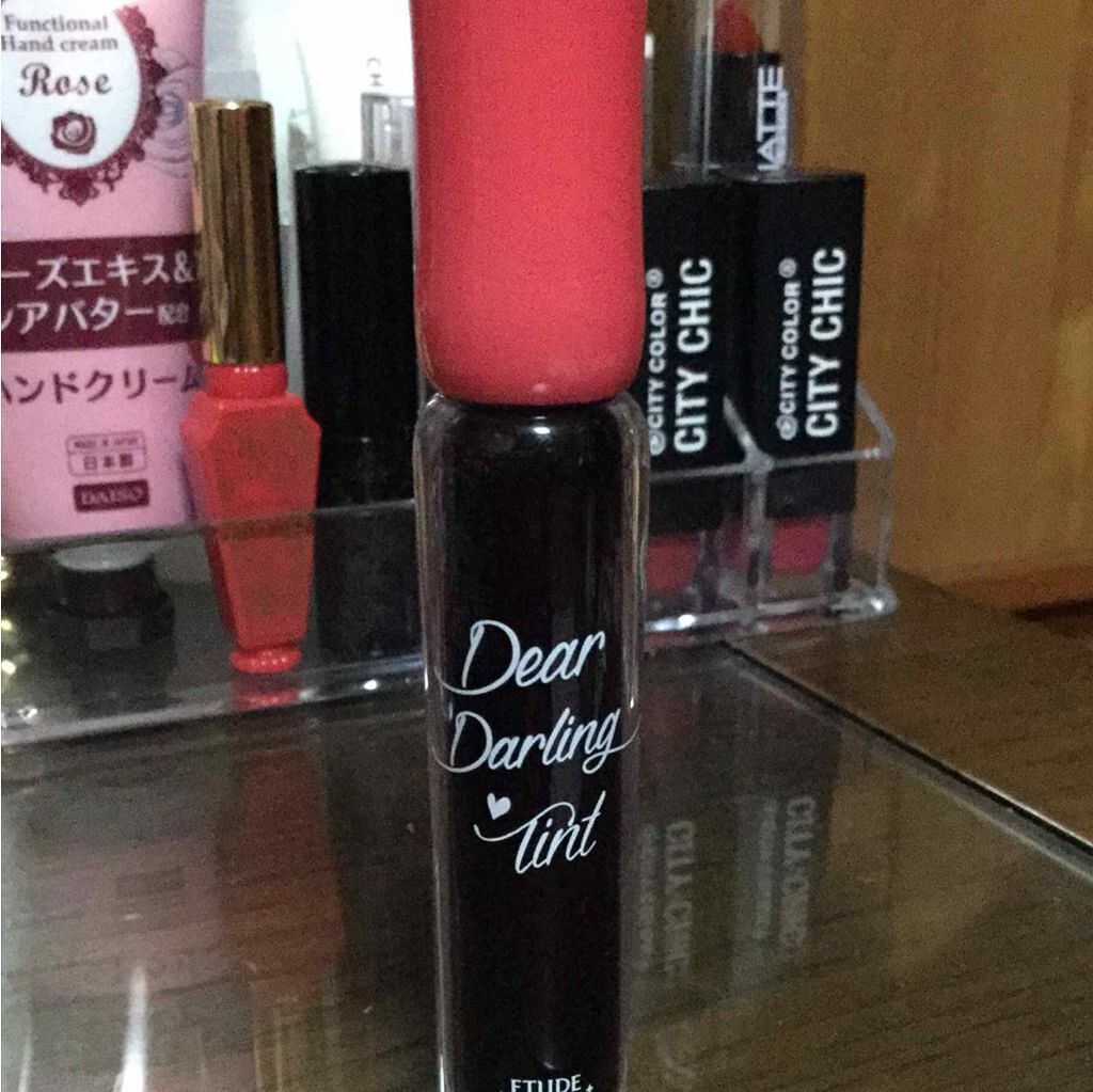 ディアダーリン ウォータージェルティント/ETUDE/リップティントを使ったクチコミ(1枚目)