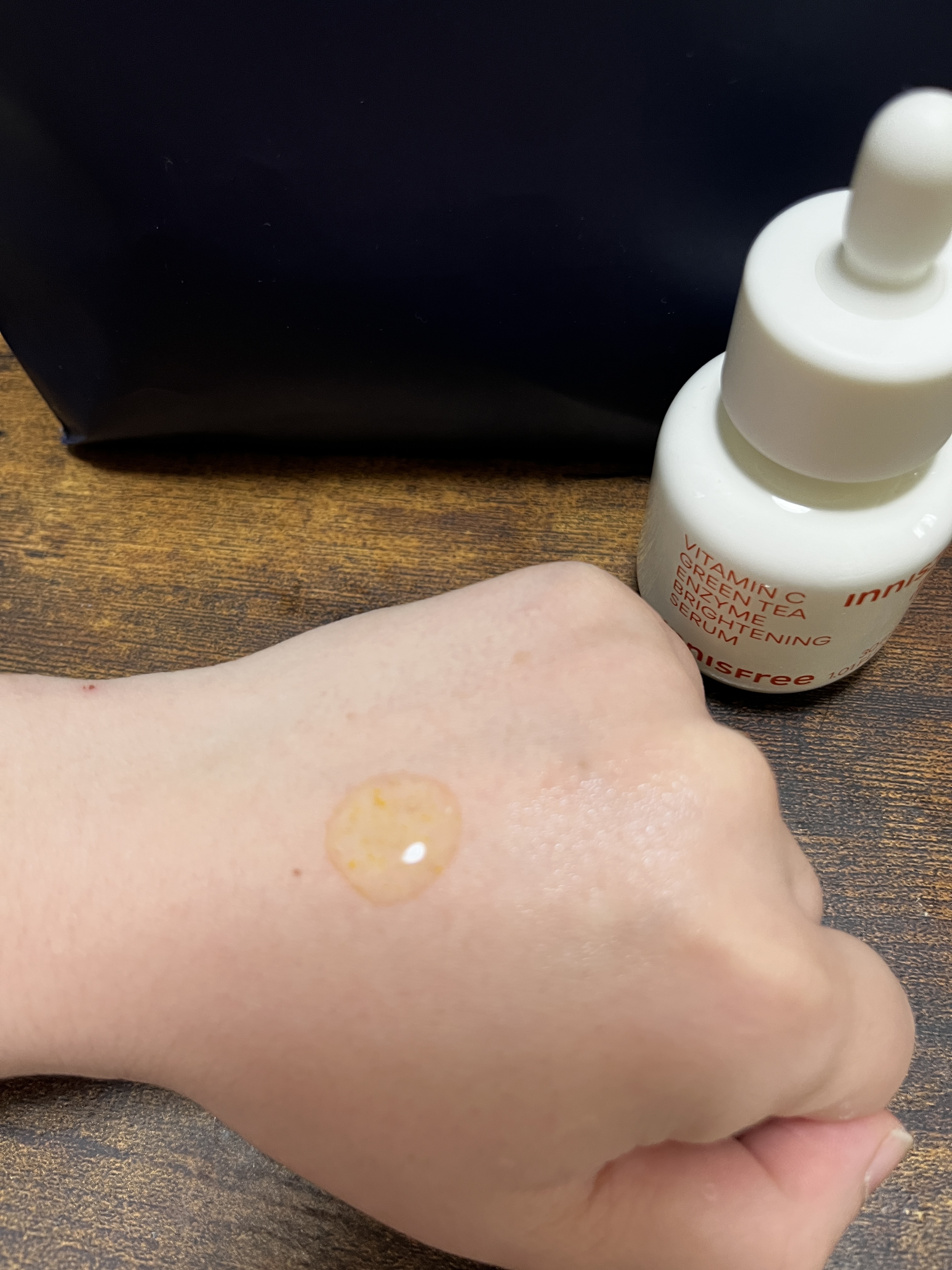 ビタC　グリーンティーエンザイム　ブライト　セラム/innisfree/美容液を使ったクチコミ（3枚目）