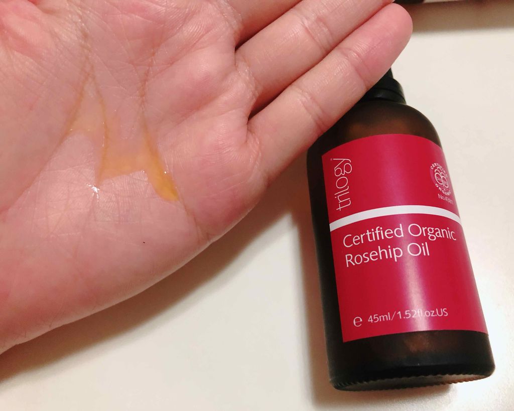 ローズヒップ オイル/trilogy/フェイスオイルを使ったクチコミ(2枚目)