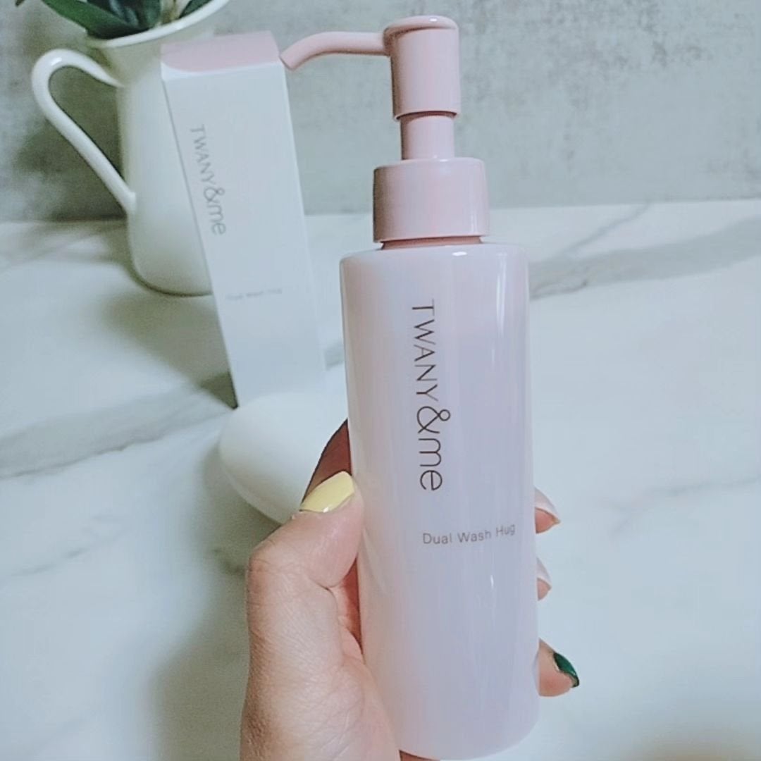 デュアルウォッシュハグ/TWANY&me/クレンジングウォーターを使ったクチコミ(2枚目)