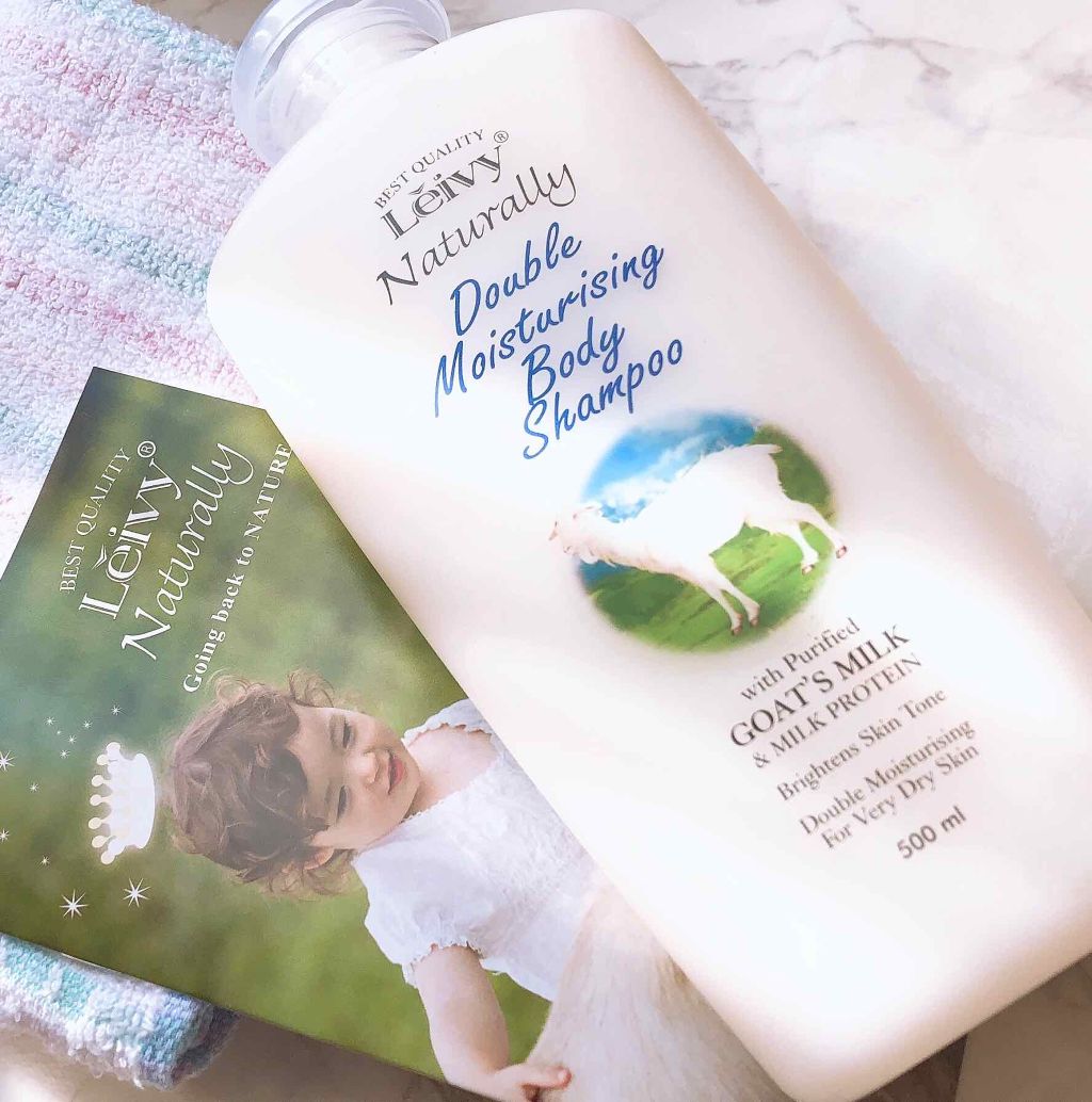 ボディシャンプー ゴートミルク/Leivy/ボディソープを使ったクチコミ(1枚目)