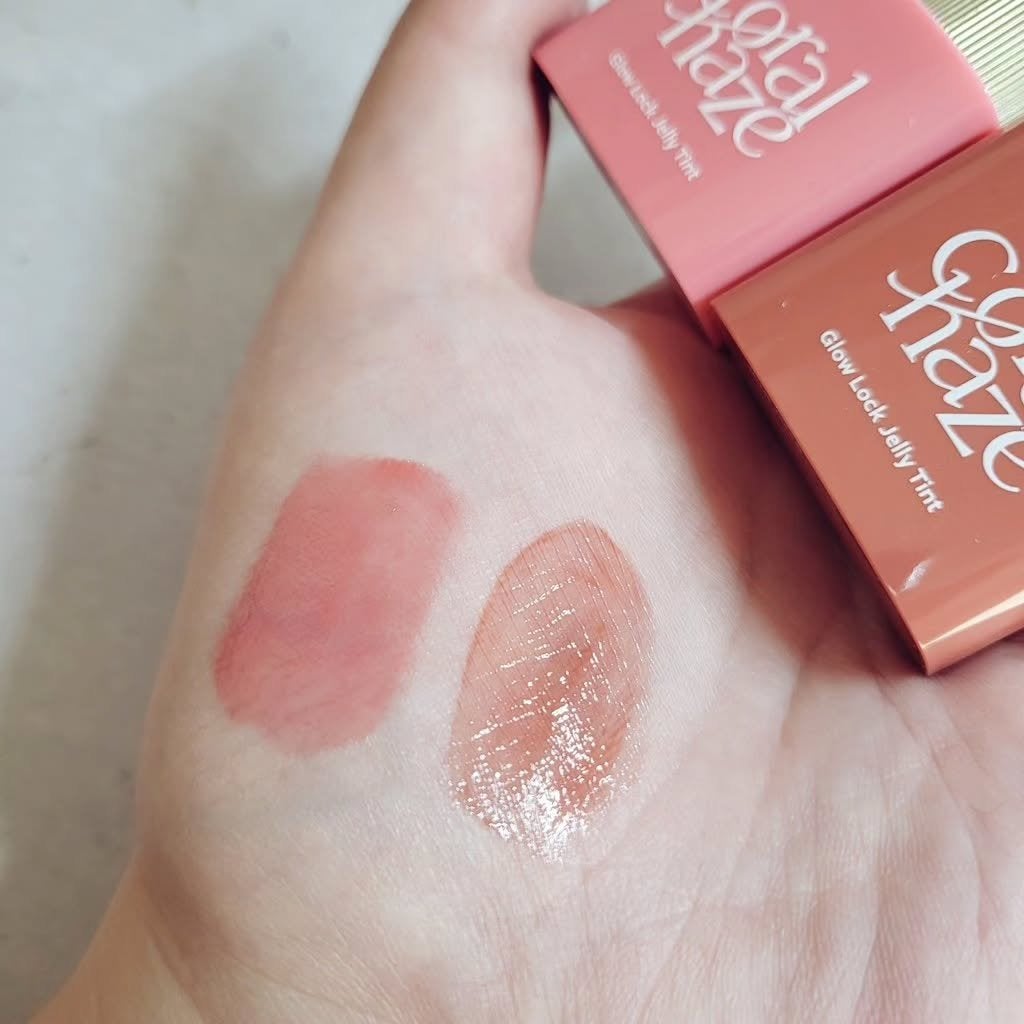 グロウロックゼリーティント/Coralhaze/リップティントを使ったクチコミ(3枚目)