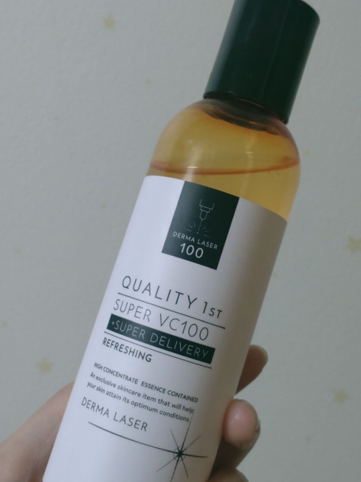 ダーマレーザー スーパーVC100ローション（さっぱり）/クオリティファースト/化粧水を使ったクチコミ（1枚目）