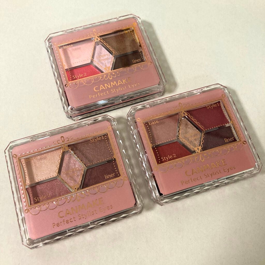 【旧品】パーフェクトスタイリストアイズ/キャンメイク/アイシャドウパレットを使ったクチコミ(2枚目)