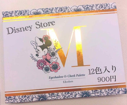 ミニー アイシャドウ&チーク パレット Flower Series/ディズニーストア/アイシャドウパレットを使ったクチコミ(1枚目)