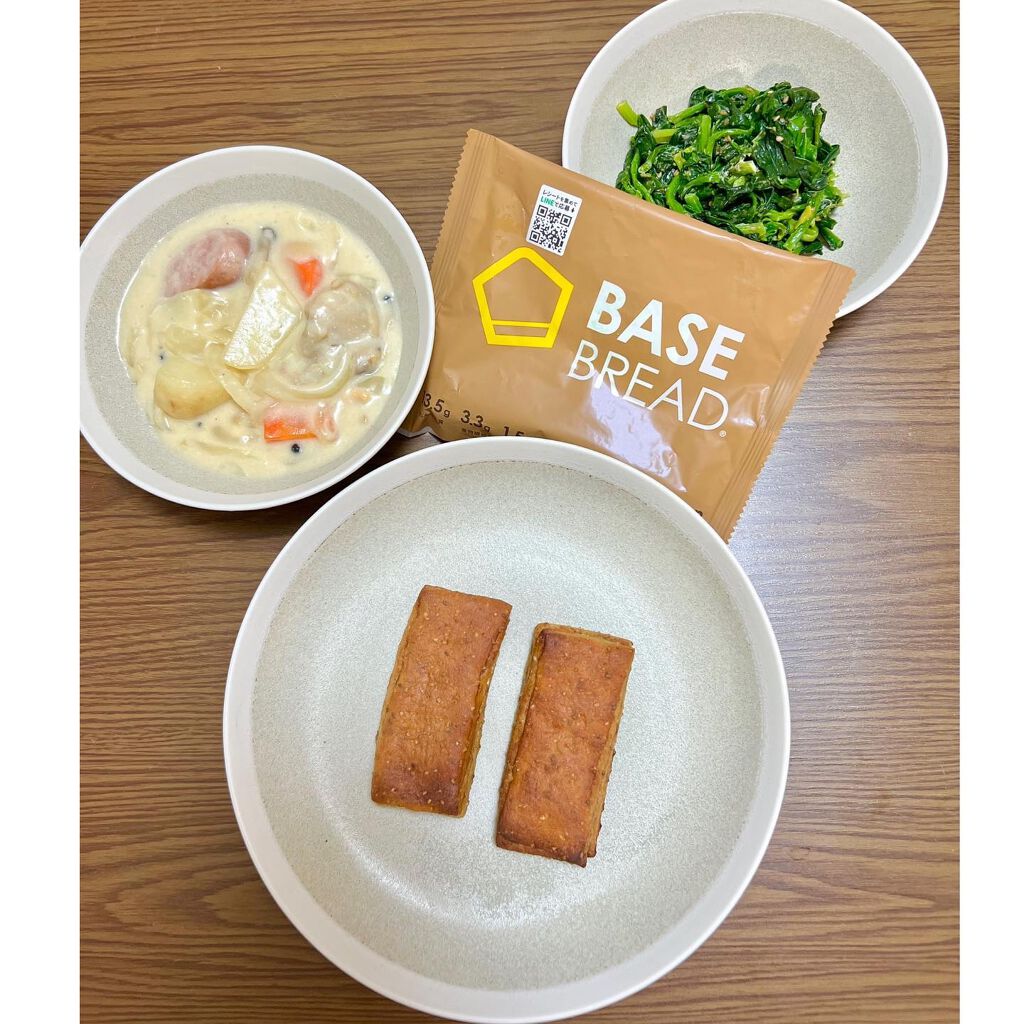 BASE BREAD/ベースフード/完全栄養食を使ったクチコミ（1枚目）
