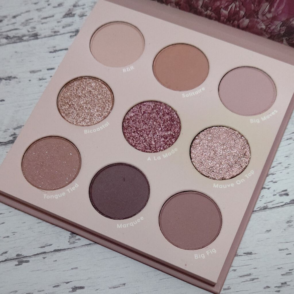 Making Mauves/ColourPop/アイシャドウパレットを使ったクチコミ(1枚目)