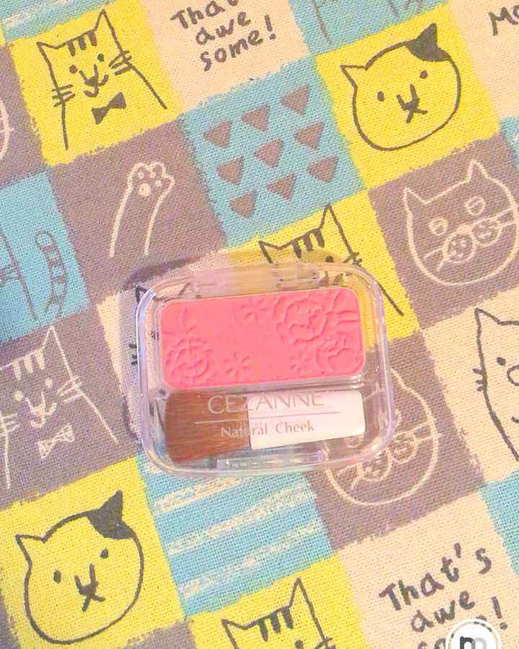 ナチュラル チークN/CEZANNE/パウダーチークを使ったクチコミ(1枚目)