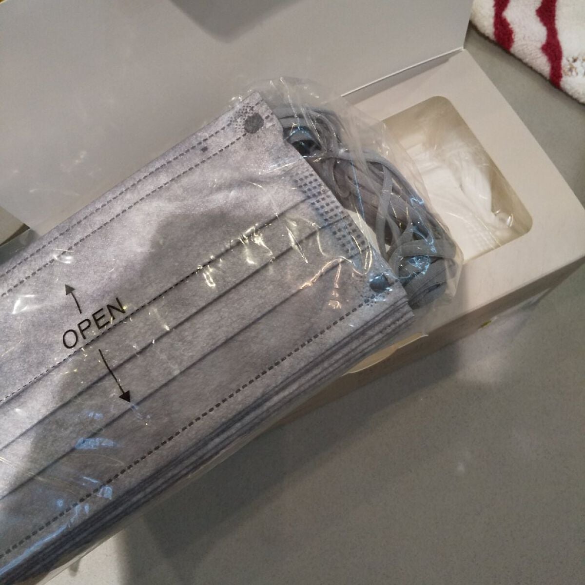 NON-WOVEN FACE MASK/3COINS/マスクを使ったクチコミ(6枚目)