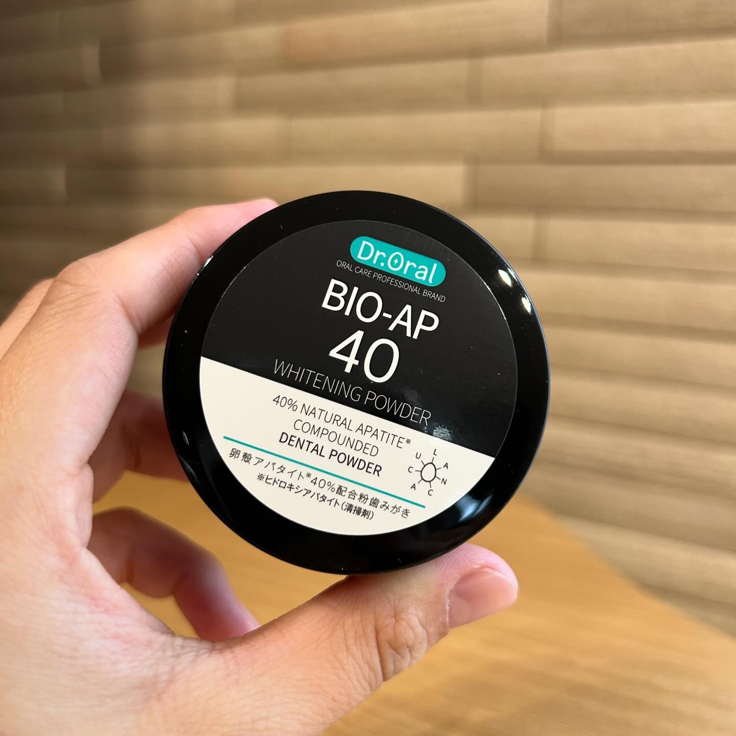 ホワイトニングパウダー ミント/Dr.Oral/歯磨き粉を使ったクチコミ（1枚目）