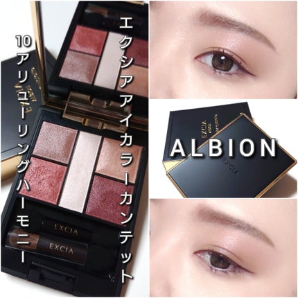 エクシア アイカラー カンテット/ALBION/アイシャドウパレットを使ったクチコミ(7枚目)