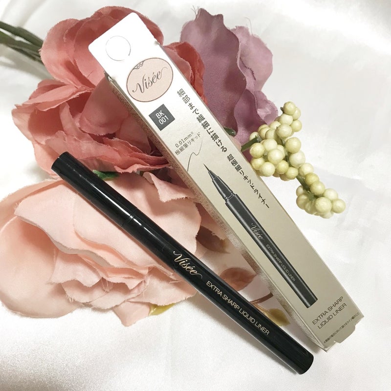 エクストラシャープ リキッドライナー/Visée/リキッドアイライナーを使ったクチコミ（1枚目）