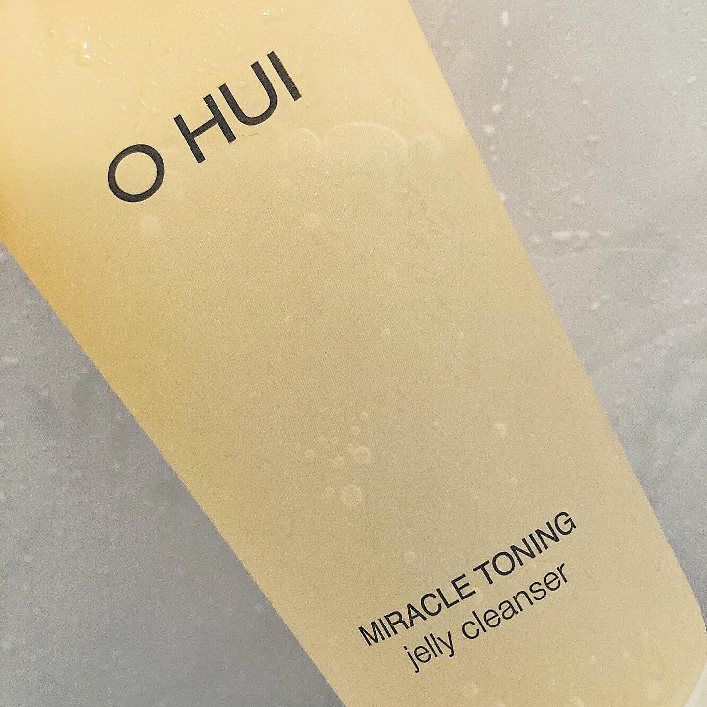 ミラクルトーニング ゼリークレンザー/OHUI/クレンジングジェルを使ったクチコミ（2枚目）