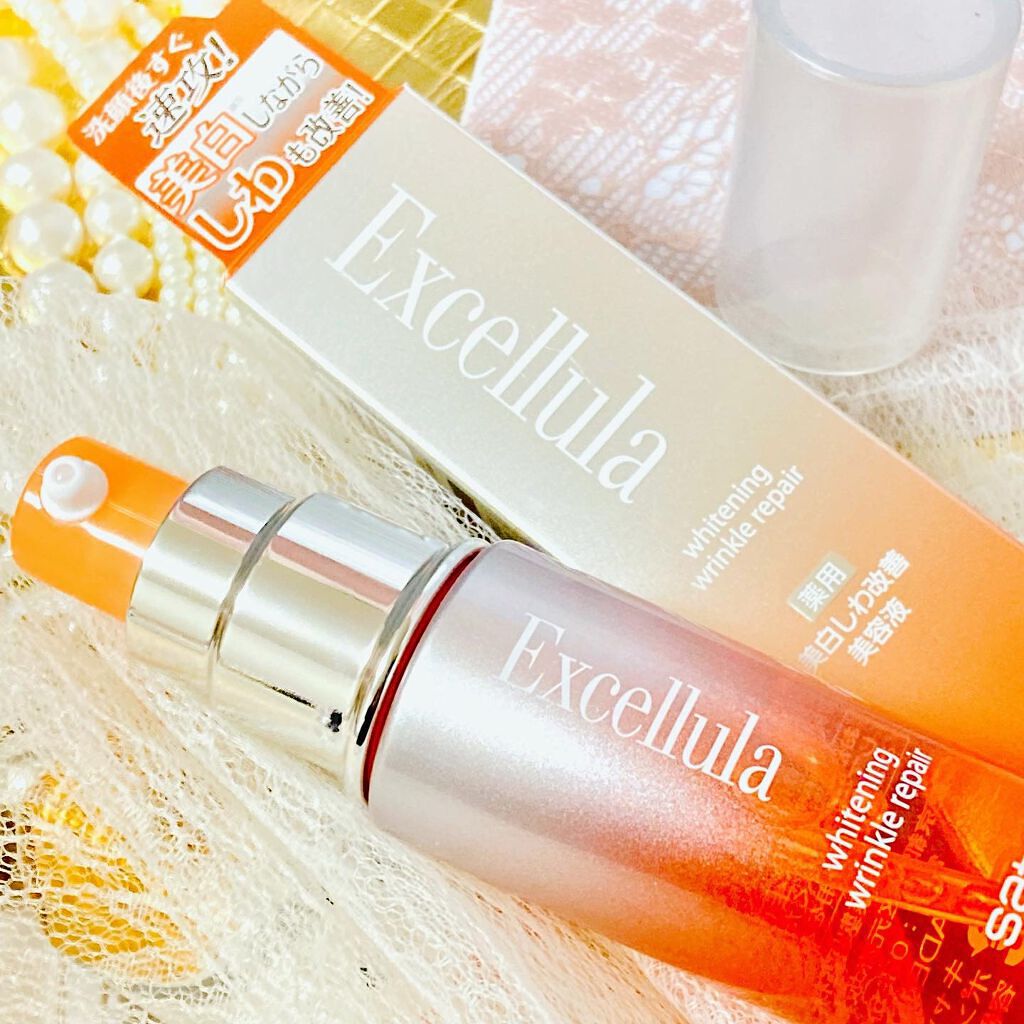 ホワイトニング リンクルリペア 30ml/Excellula/美容液を使ったクチコミ（2枚目）