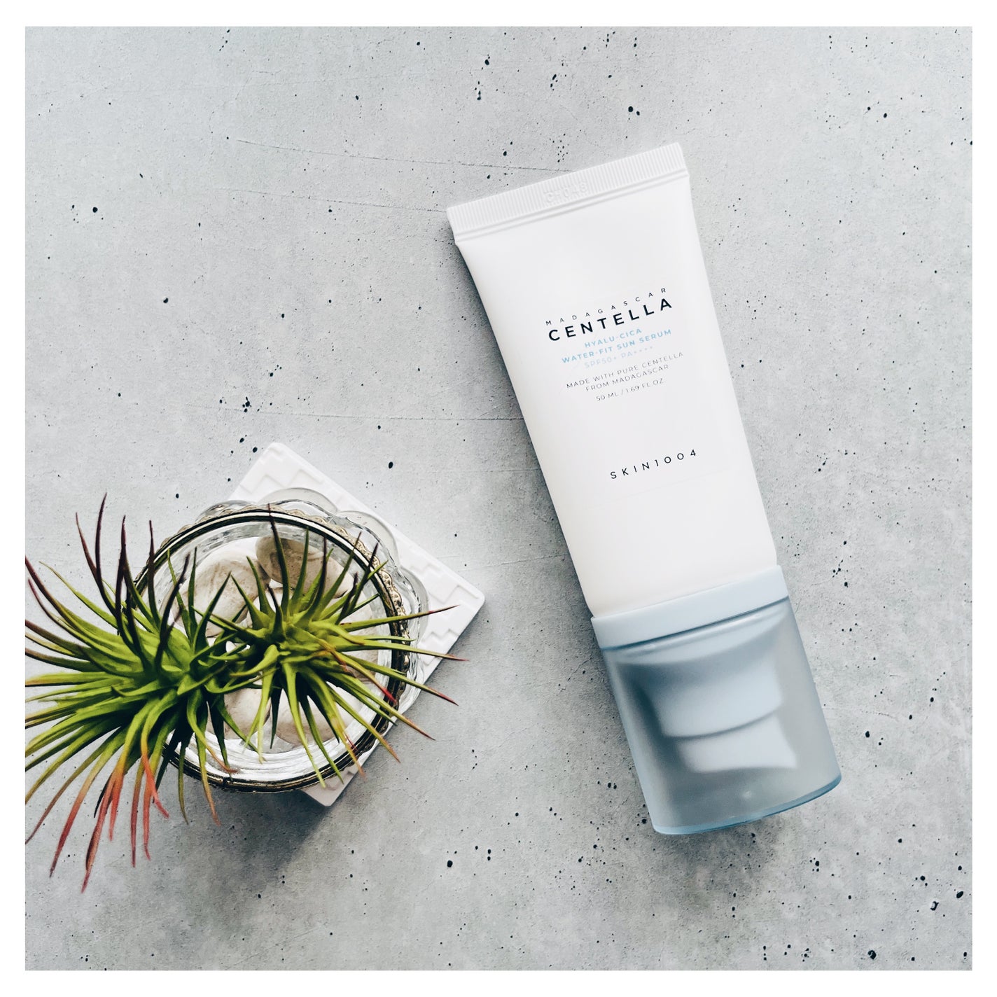 ヒアルーシカ ウォーターフィット サンセラム/SKIN1004/日焼け止めローションを使ったクチコミ(1枚目)