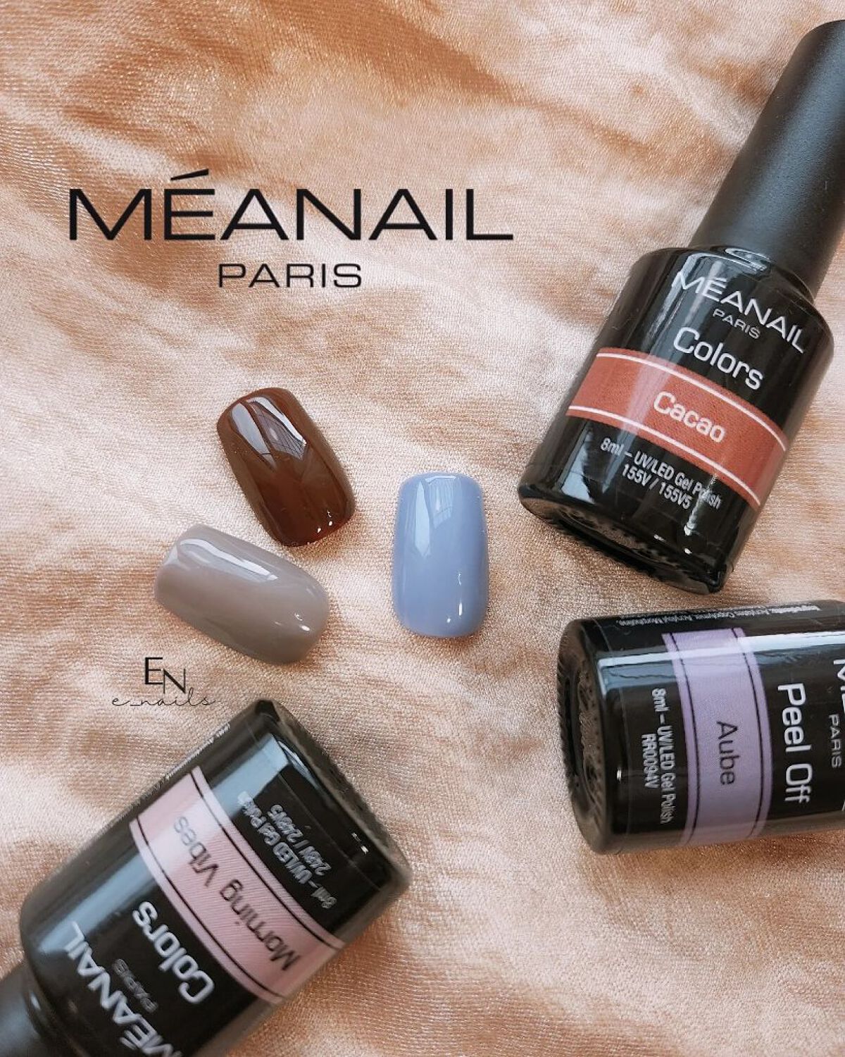 ジェルネイル6色セット/meanail/ジェルネイルを使ったクチコミ（1枚目）