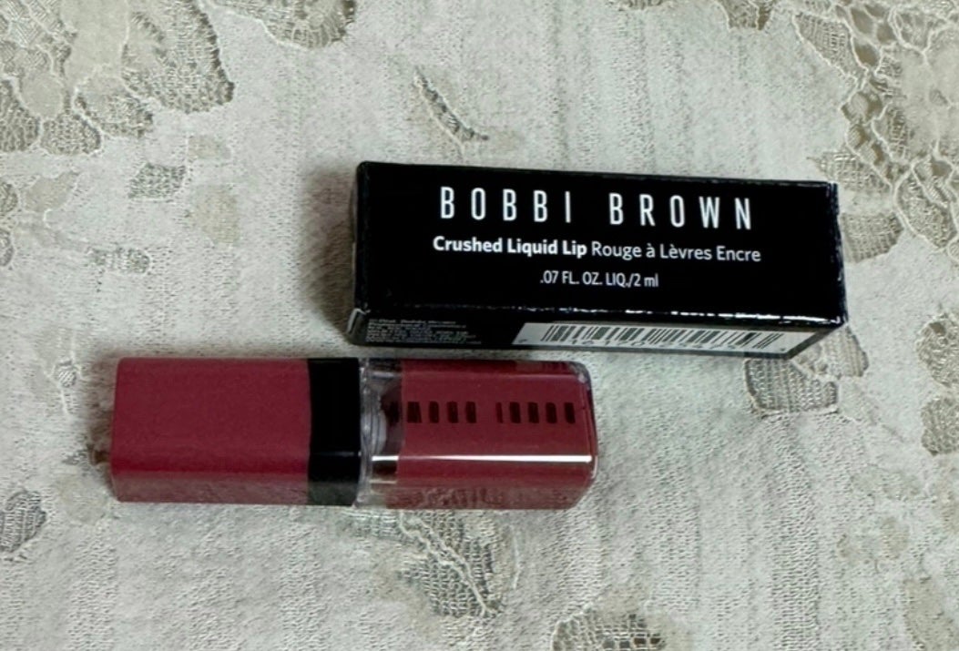 クラッシュド リキッド リップ/BOBBI BROWN/口紅を使ったクチコミ(1枚目)