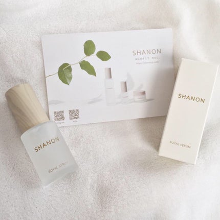 SHANON(シャノン) ロイヤルセラムのクチコミ「LIPSで評判が良いので以前から注目していた美容液です。
心地良い香りとテクスチャーを楽しみ.....」(1枚目)
