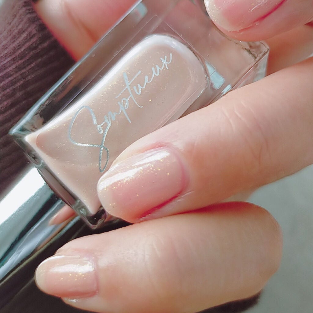 Somptueux(ソンプチュー) ネイルポリッシュ/DAISO/マニキュアを使ったクチコミ(2枚目)