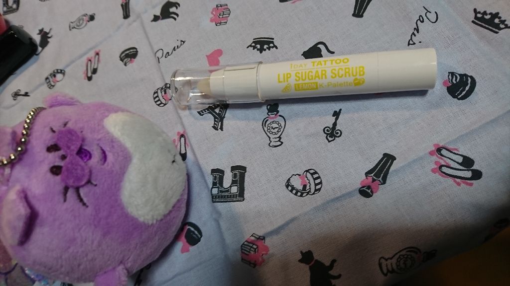 リップシュガースクラブモイストa/K-パレット/リップスクラブを使ったクチコミ(1枚目)