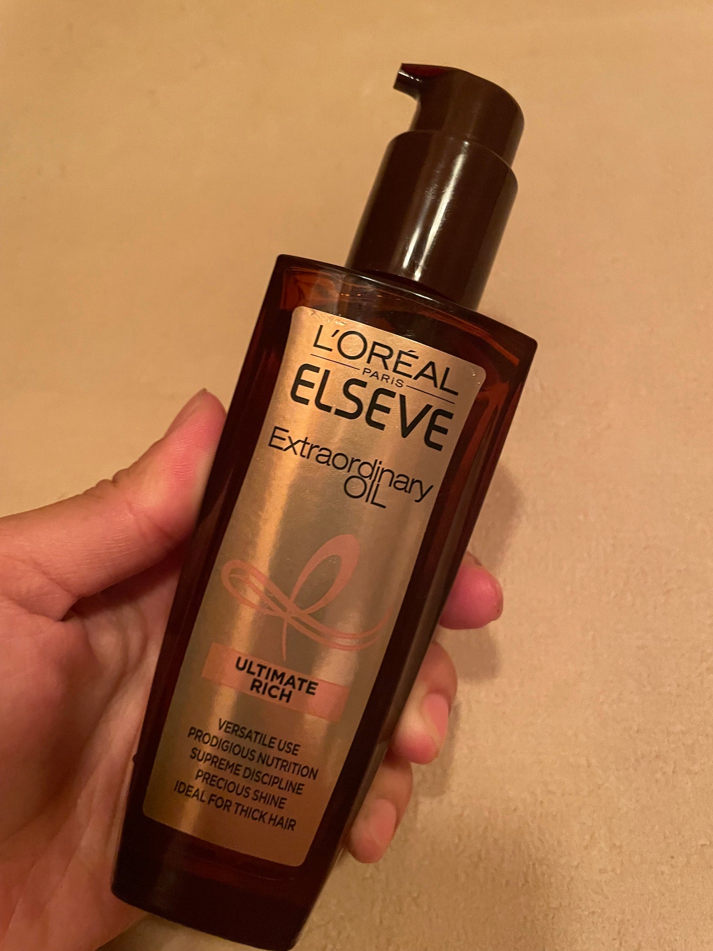 エルセーヴ エクストラオーディナリー オイル セラム/ロレアル パリ/ヘアオイルを使ったクチコミ(1枚目)