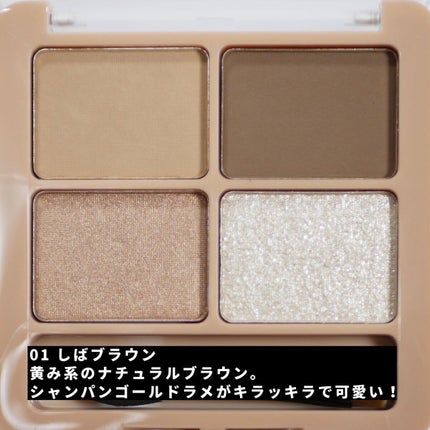 わんだふるアイカラー/KIREI FACTORY/アイシャドウパレットを使ったクチコミ(3枚目)