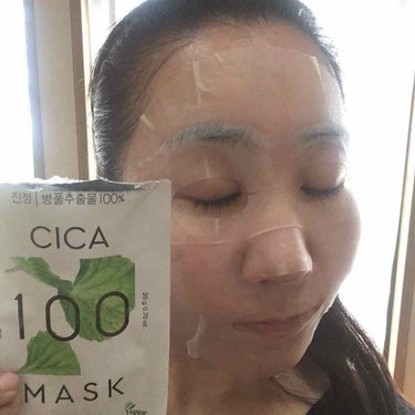 CICA100マスク/DEWYTREE/シートマスク・パックを使ったクチコミ（5枚目）