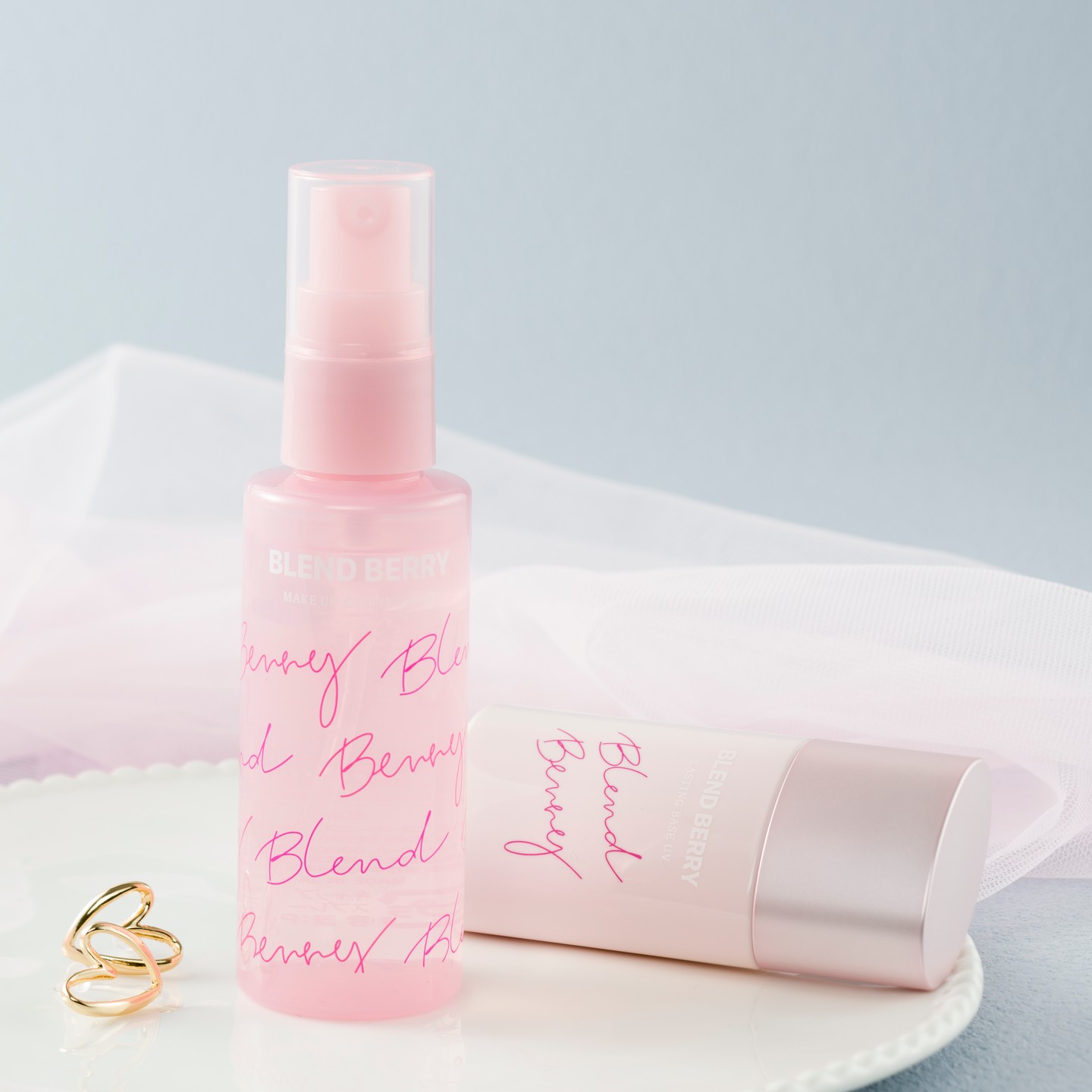 メイクアップ キーピング ミスト/BLEND BERRY/フィックスミストを使ったクチコミ（1枚目）