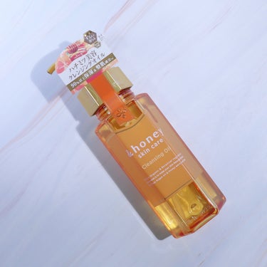 &honey アンドハニー クレンジングオイルのクチコミ「&honey
アンドハニー クレンジングオイル

購入して使用しています。
手が濡れていても使.....」（1枚目）