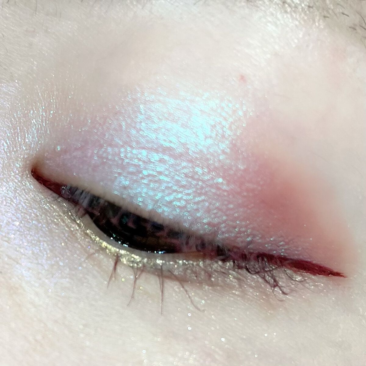 スキルレスライナー/LUMIURGLAS/リキッドアイライナーを使ったクチコミ(3枚目)