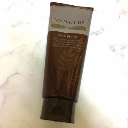 オールインワン カラートリートメント/マイナチュレ/ヘアカラーを使ったクチコミ(1枚目)