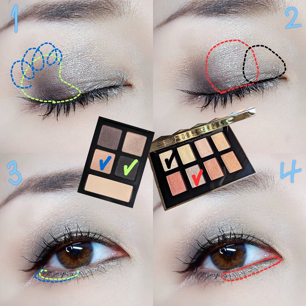 リュクス プレシャス メタルズ アイシャドウ パレット/BOBBI BROWN/アイシャドウパレットを使ったクチコミ（3枚目）