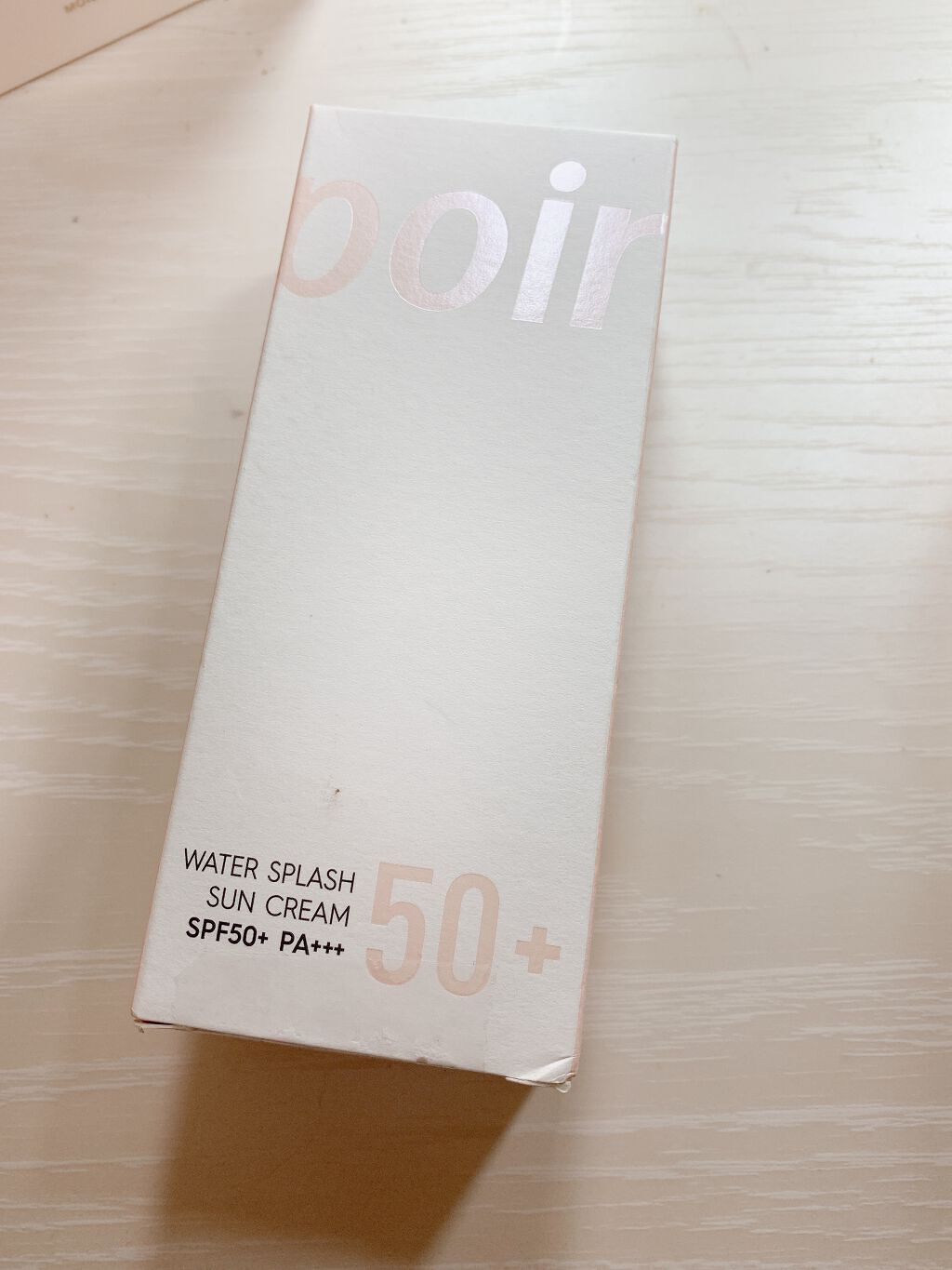 ウォータースプラッシュサンクリーム/espoir/日焼け止め・UVケアを使ったクチコミ(1枚目)