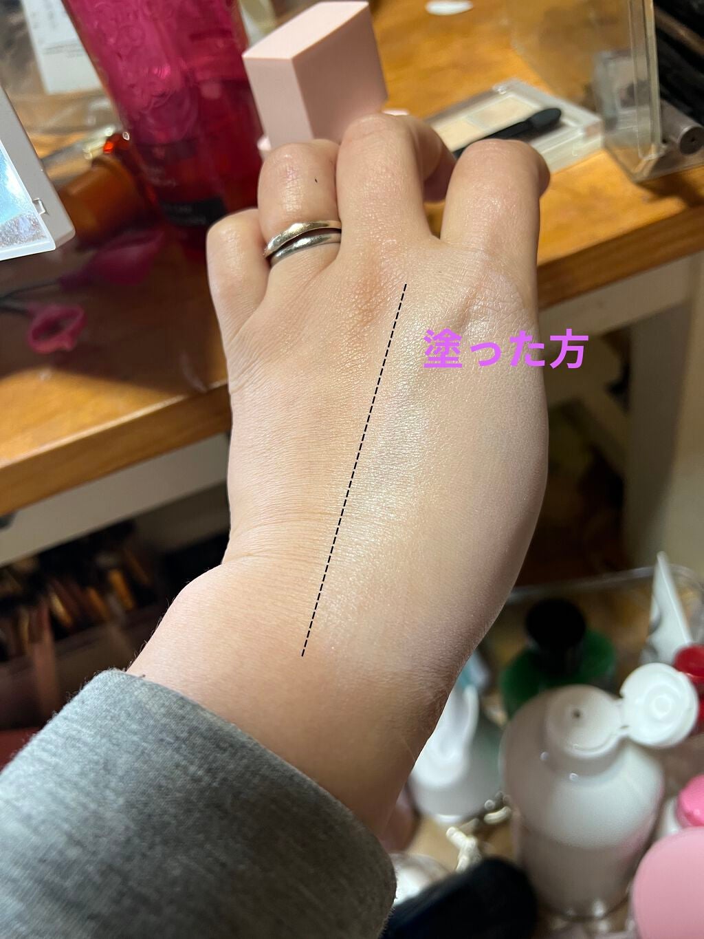 ピーチスキンフィッティングベース/espoir/化粧下地を使ったクチコミ(3枚目)