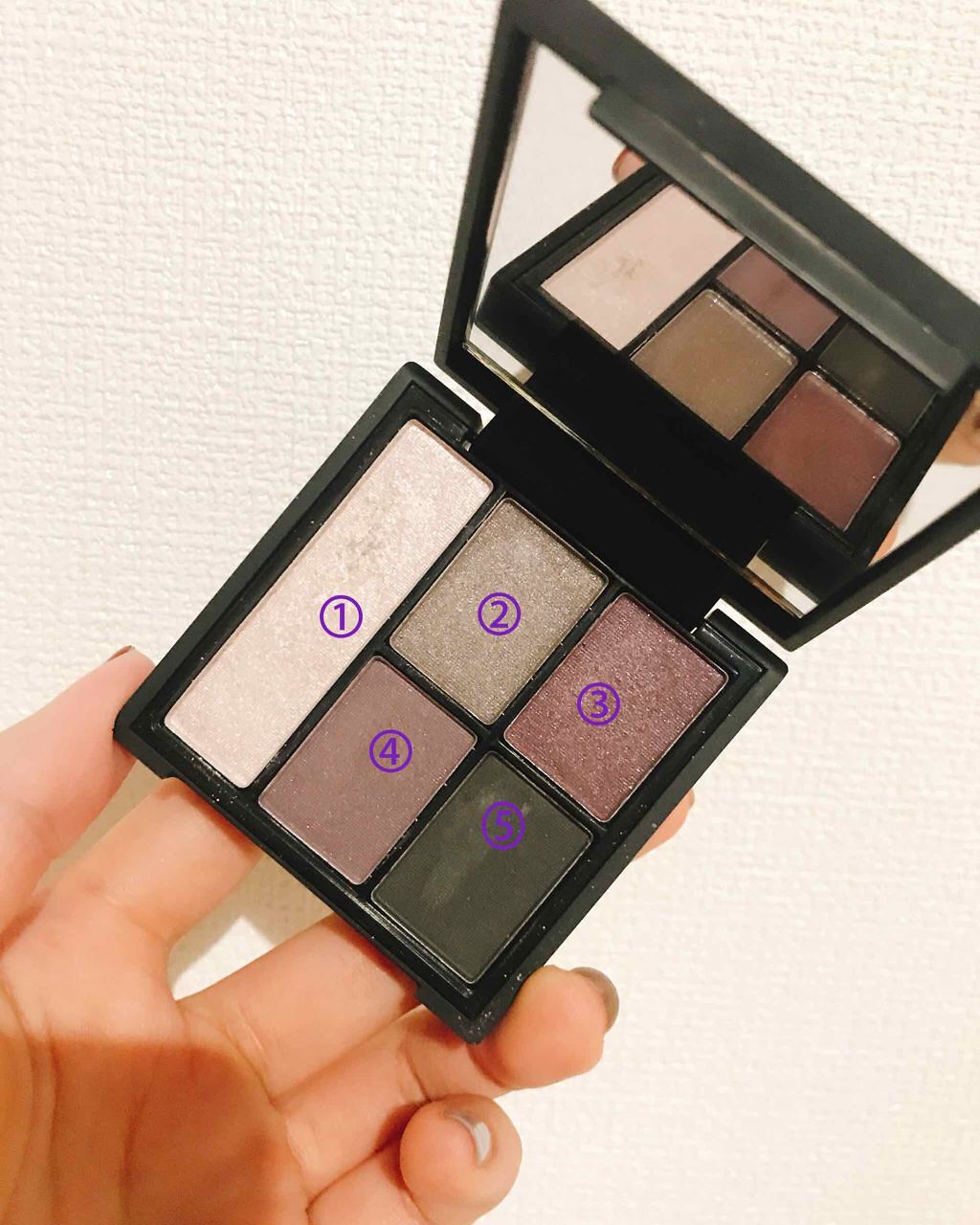 クレイ・アイシャドウ・パレット/e.l.f. Cosmetics/アイシャドウパレットを使ったクチコミ(2枚目)