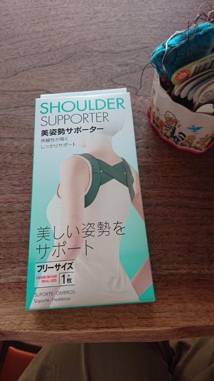 美姿勢サポーター/DAISO/ボディグッズを使ったクチコミ(1枚目)