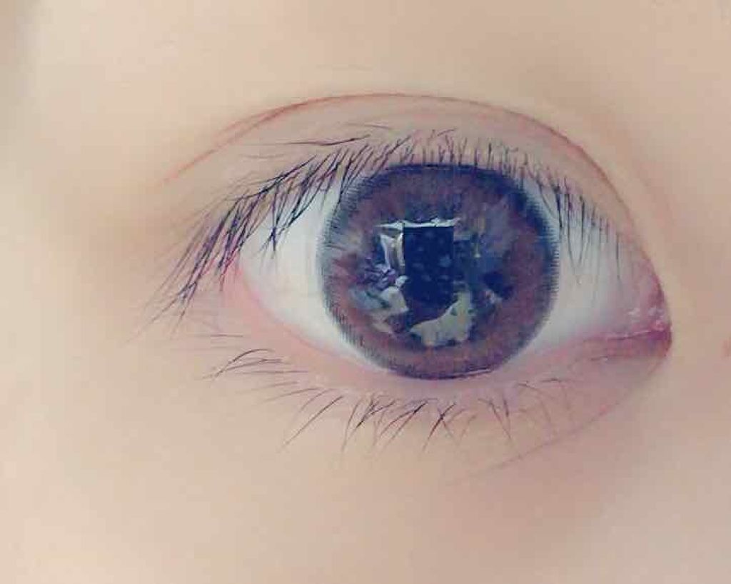 ミッシュ ブルーミン ワンデー (クォーターヴェール シリーズ／イノセント シリーズ)/ミッシュブルーミン/ワンデー（１DAY）カラコンを使ったクチコミ（2枚目）