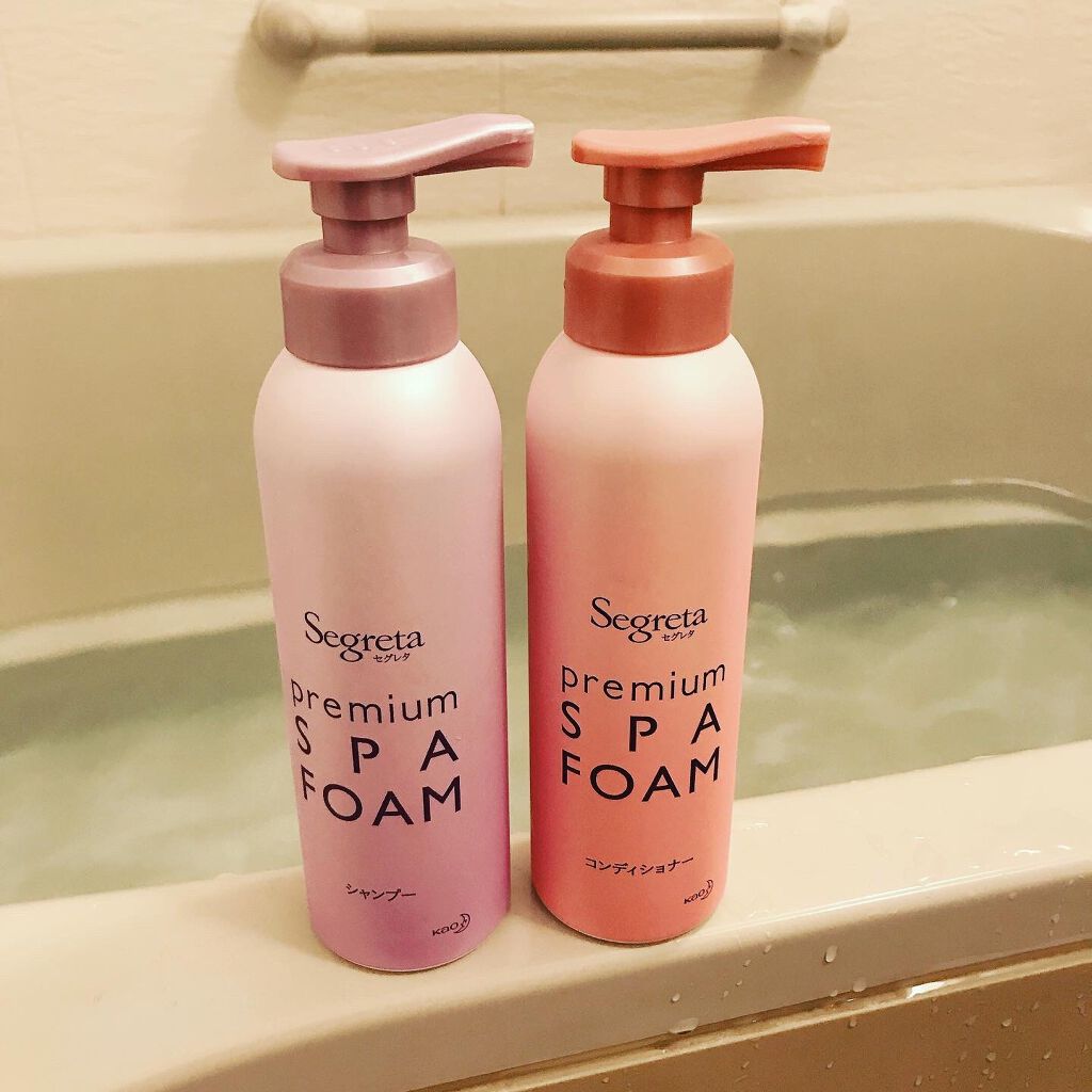 プレミアムスパフォーム シャンプー／コンディショナー/セグレタ/市販シャンプーを使ったクチコミ（1枚目）
