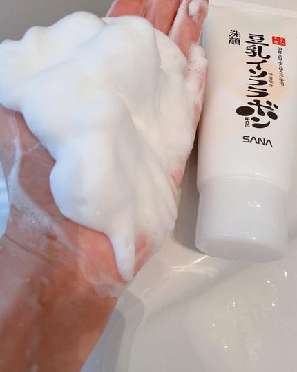しっとりクレンジング洗顔 NC/なめらか本舗/洗顔フォームを使ったクチコミ(2枚目)