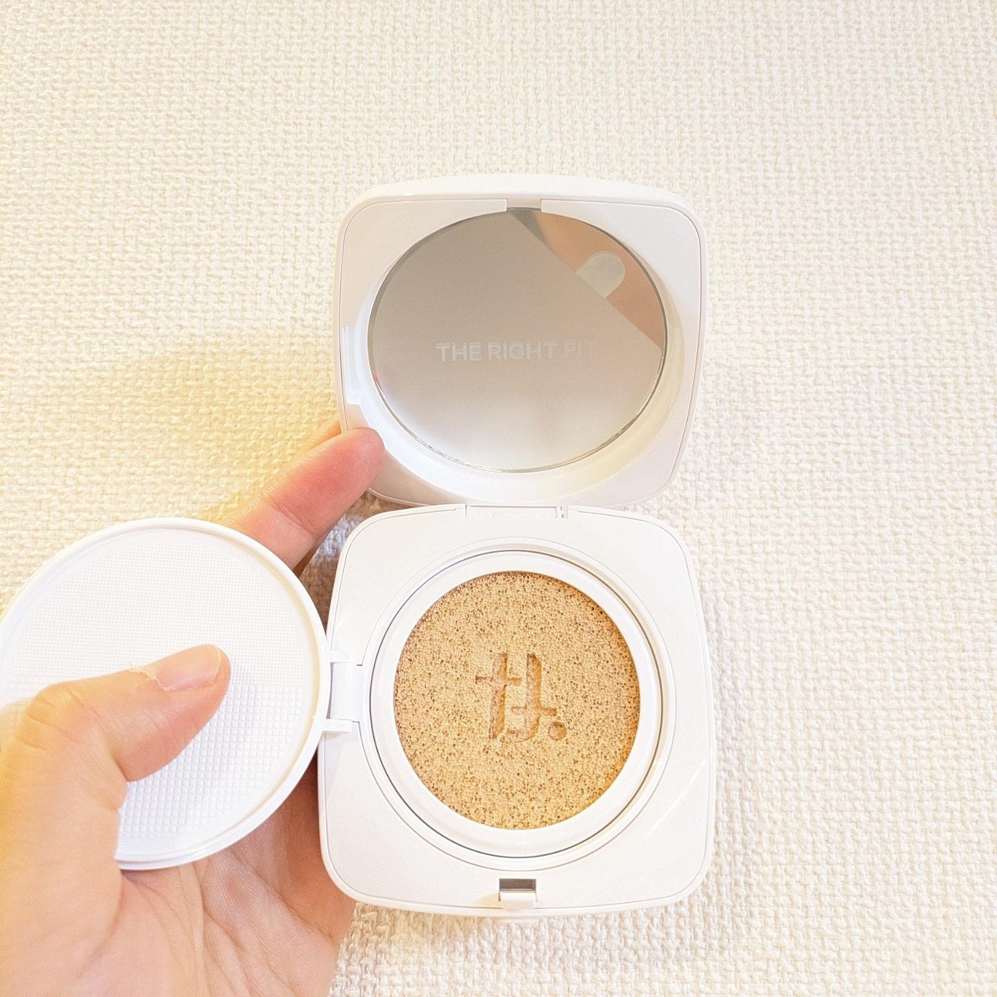 レイヤリングフィットカバークッションEX/TFIT/クッションファンデーションを使ったクチコミ（1枚目）