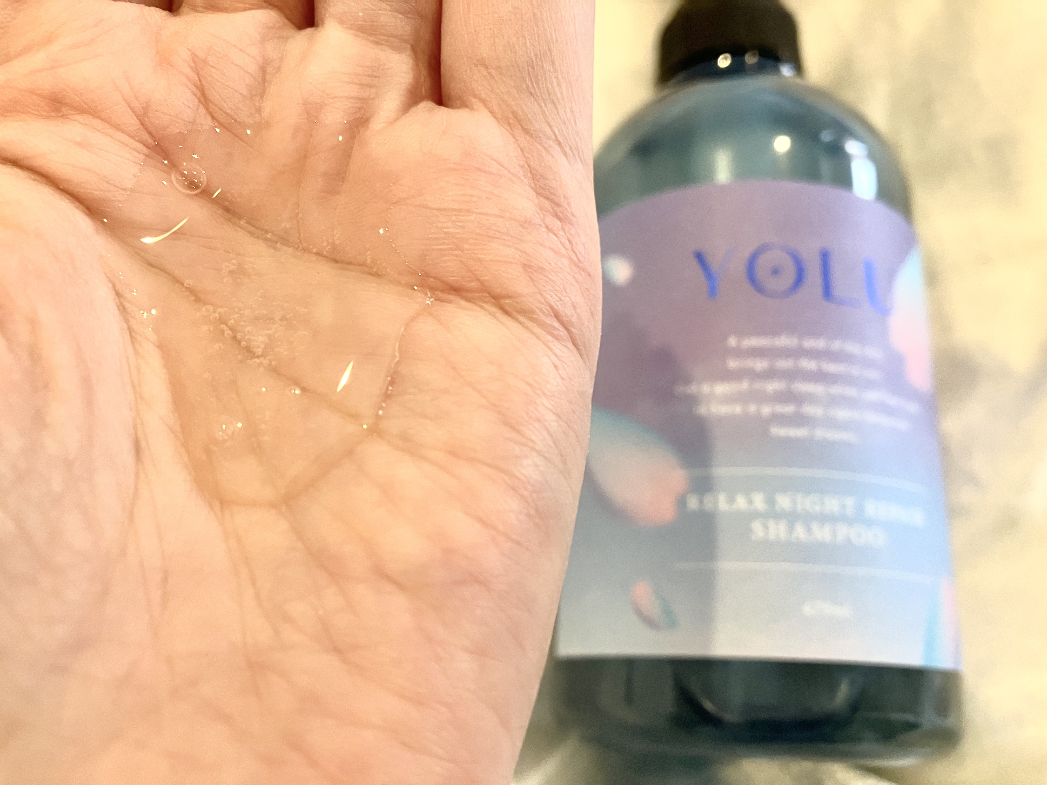 ヨル サクラ リラックスナイトリペアシャンプー/トリートメント/YOLU/市販シャンプーを使ったクチコミ（2枚目）