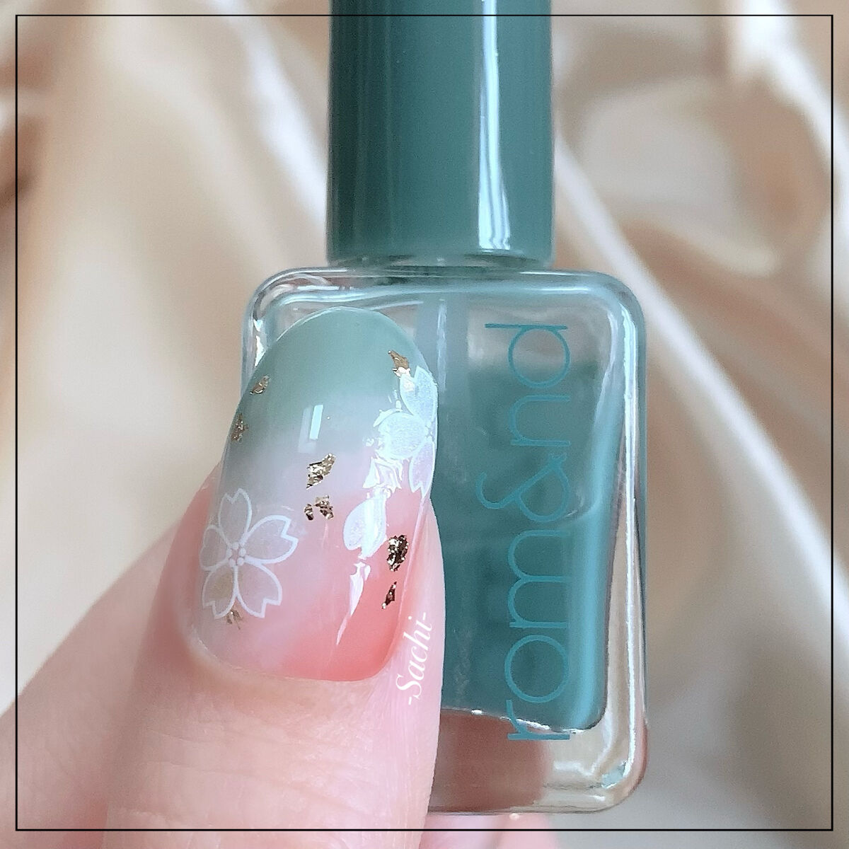 ムードペブルネイル/rom&nd/マニキュアを使ったクチコミ（3枚目）