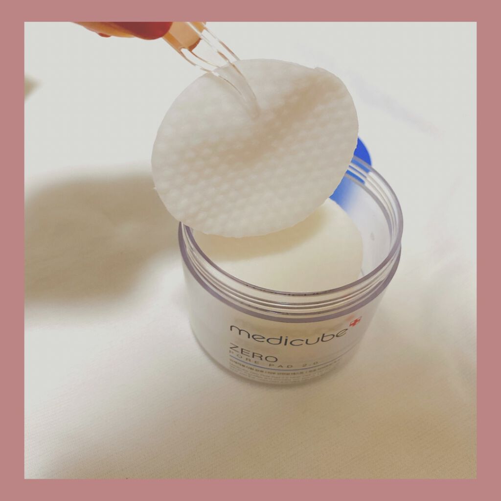 ゼロ毛穴パッド 2.0/MEDICUBE/トナーパッドを使ったクチコミ（3枚目）