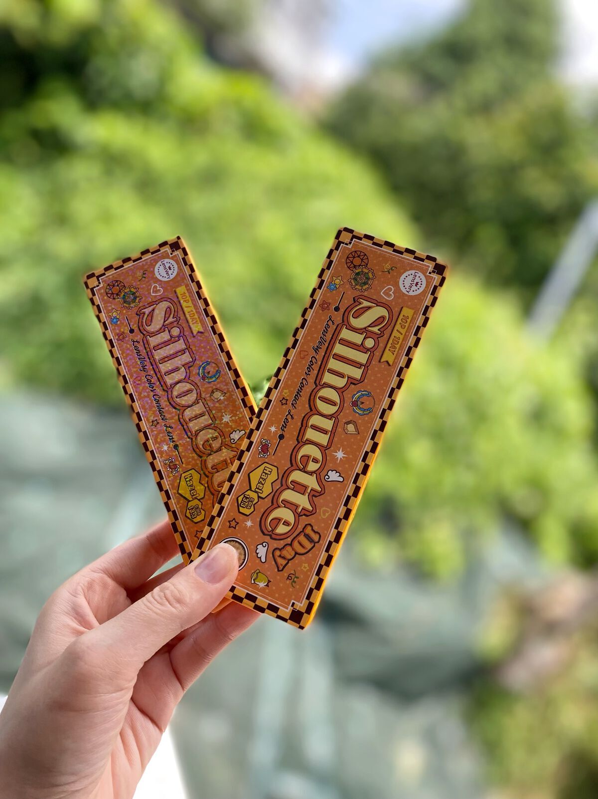 シルエットワンデー/LensVery/ワンデー(1DAY)カラコンを使ったクチコミ(6枚目)