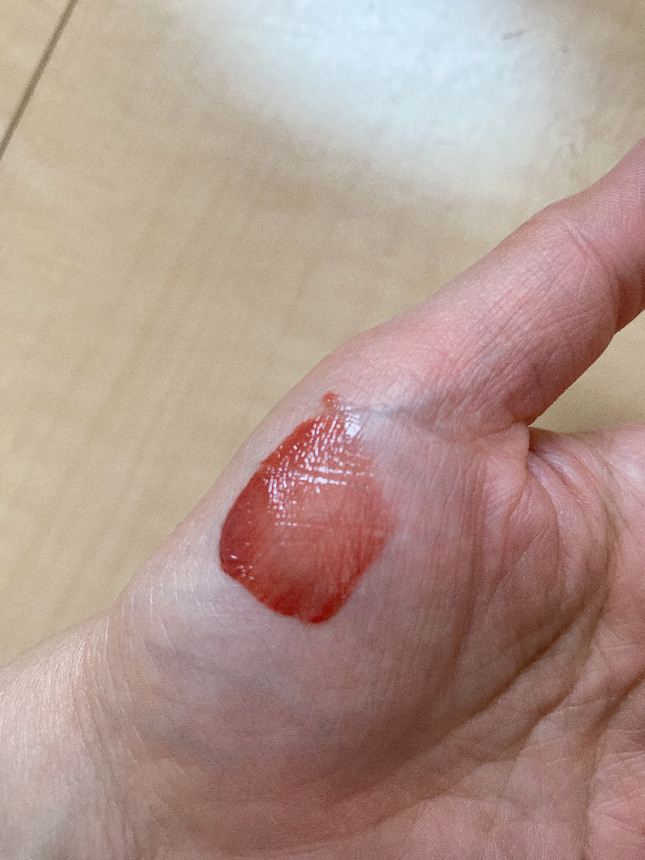 デューイフィルムティント 05 ヌードベージュ/CipiCipi/リップティントを使ったクチコミ（2枚目）