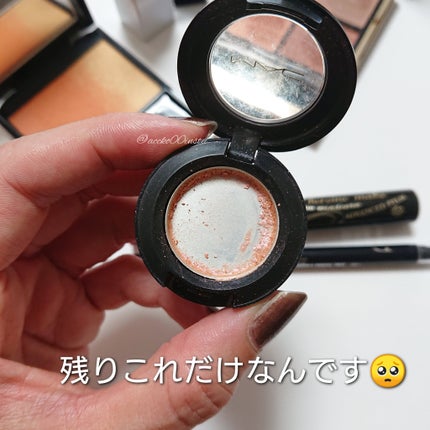 ダズルシャドウ/M・A・C/単色アイシャドウを使ったクチコミ(5枚目)