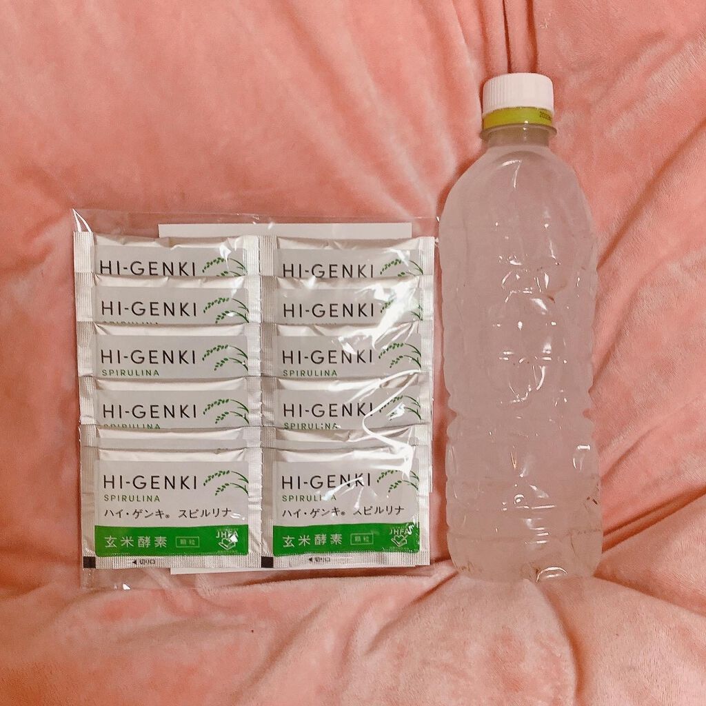 ハイ・ゲンキ スピルリナ/玄米酵素/健康サプリメントを使ったクチコミ(6枚目)
