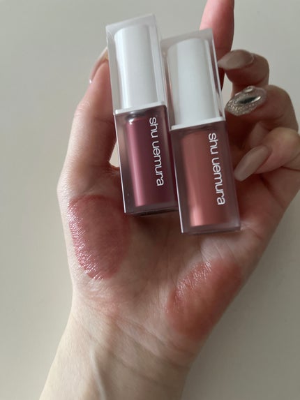 キヌケアグローアップ/shu uemura/口紅を使ったクチコミ(4枚目)